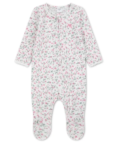abercrombie kids Baby Girls' Lace Long-Sleeve Footed Coverall