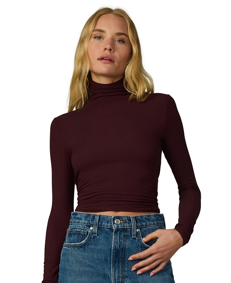 Joe's Jeans Women's The Tony Long-Sleeve Turtleneck Knit Top