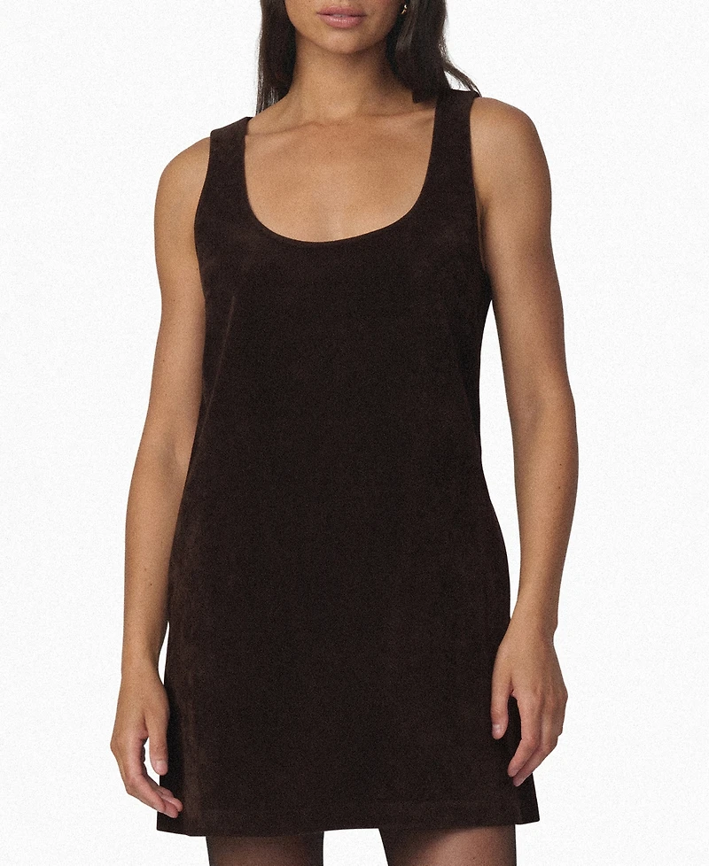 Joe's Jeans Women's Scoop Neck Sleeveless Mini Dress