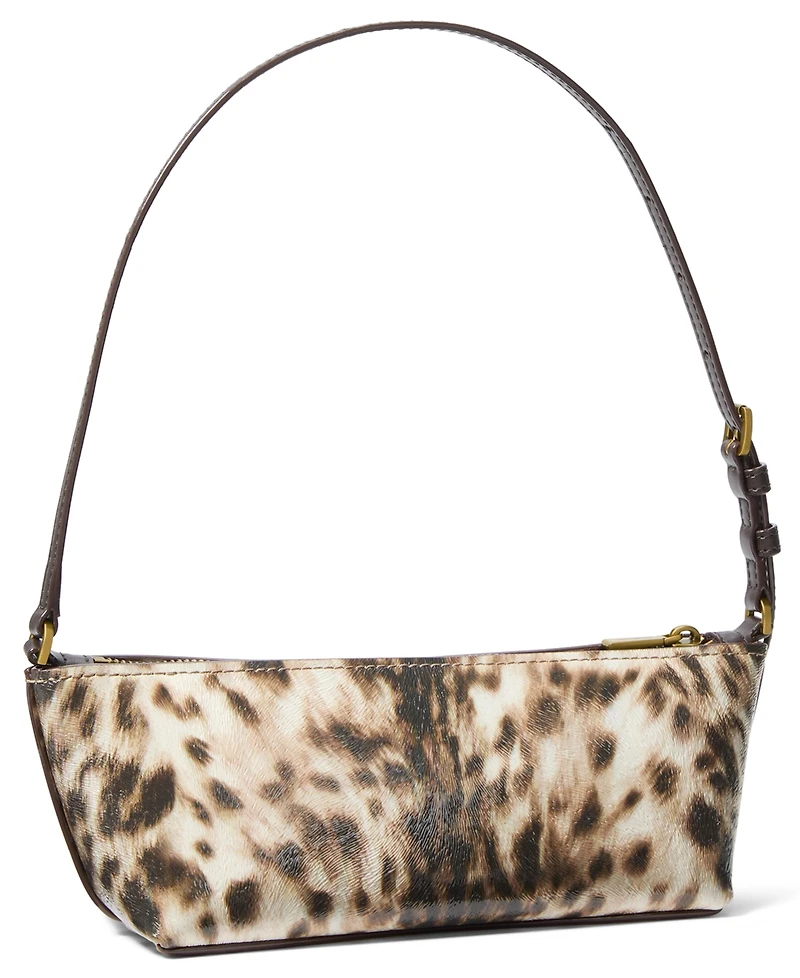 Michael Michael Kors Leather Small Pouchette Shoulder Handbag