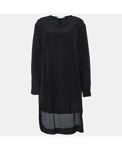 Pre-Owned Chloe Women's Silk Loose Fit Mini Dress