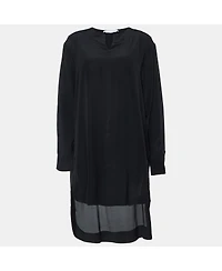 Pre-Owned Chloe Women's Silk Loose Fit Mini Dress