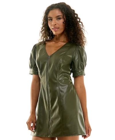 Seni & Cade Juniors' V-Neck Mini Dress