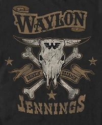 Fifth Sun Men's Waylon Jennings Drinkin Dreamin T-Shirt
