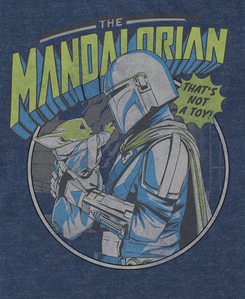 Fifth Sun Men's Star Wars Mandalorian Child Hold T-Shirt