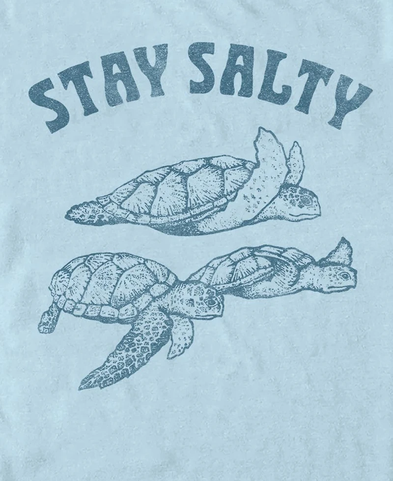 Fifth Sun Men's Generic Stay Salty Turtles T-Shirt
