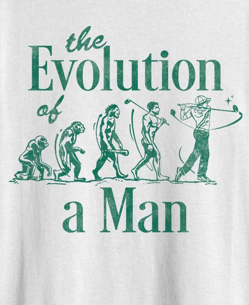 Fifth Sun Men's Generic Evolution Of A Man T-Shirt