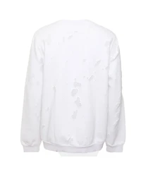 Pre-Owned Givenchy Men's Jersey Distressed Logo Sweater