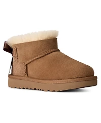 Ugg Toddler Kids Ultra Mini Bailey Bow Zipper Booties