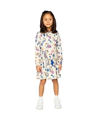 Deux par Toddler Girl (2T-5T) French Terry Dress Unicorn Print