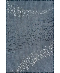 Liora Manne Carmel School Of Fish Rug