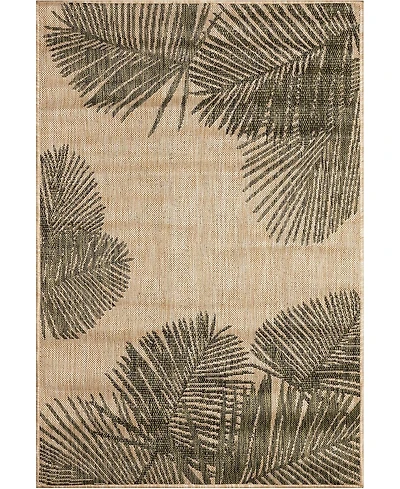 Liora Manne' Carmel Palm 6'6" x 9'4" Outdoor Area Rug