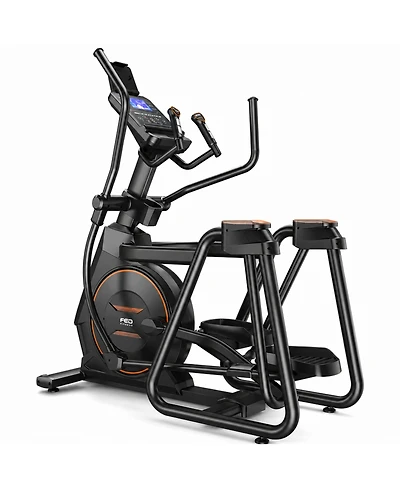 Fed Fitness EM4 Suspension Elliptical Machine, Ultra Commercial Grade Trackless, 32 Resistance, Heavy Duty Gym Trainer
