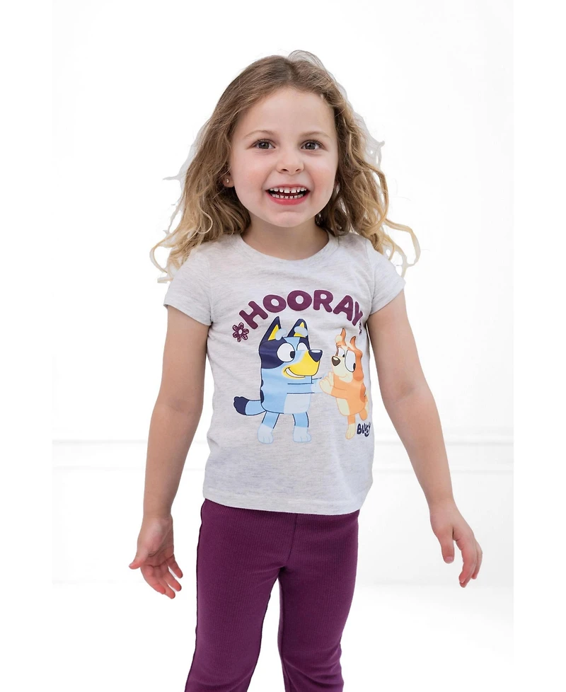 Bluey Girl's (5-12) Zip-Up Jacket and Pants Set
