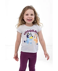 Bluey Girl's (5-12) Zip-Up Jacket and Pants Set