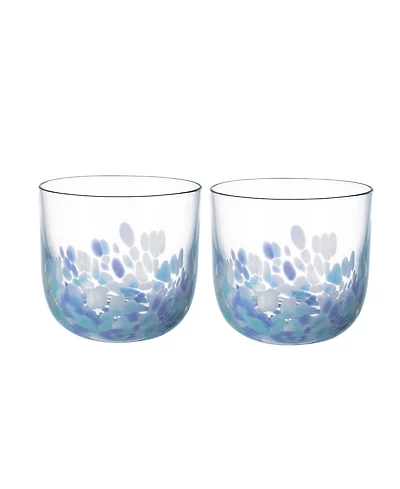 Villeroy & Boch Like Confetti Double Old Fashioned, Set of 2