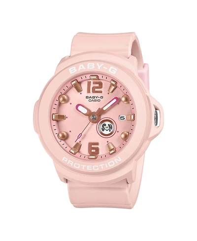 G-Shock Baby-g Women's Pink Resin Analog Watch 42.4mm