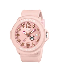 G-Shock Baby-g Women's Pink Resin Analog Watch 42.4mm