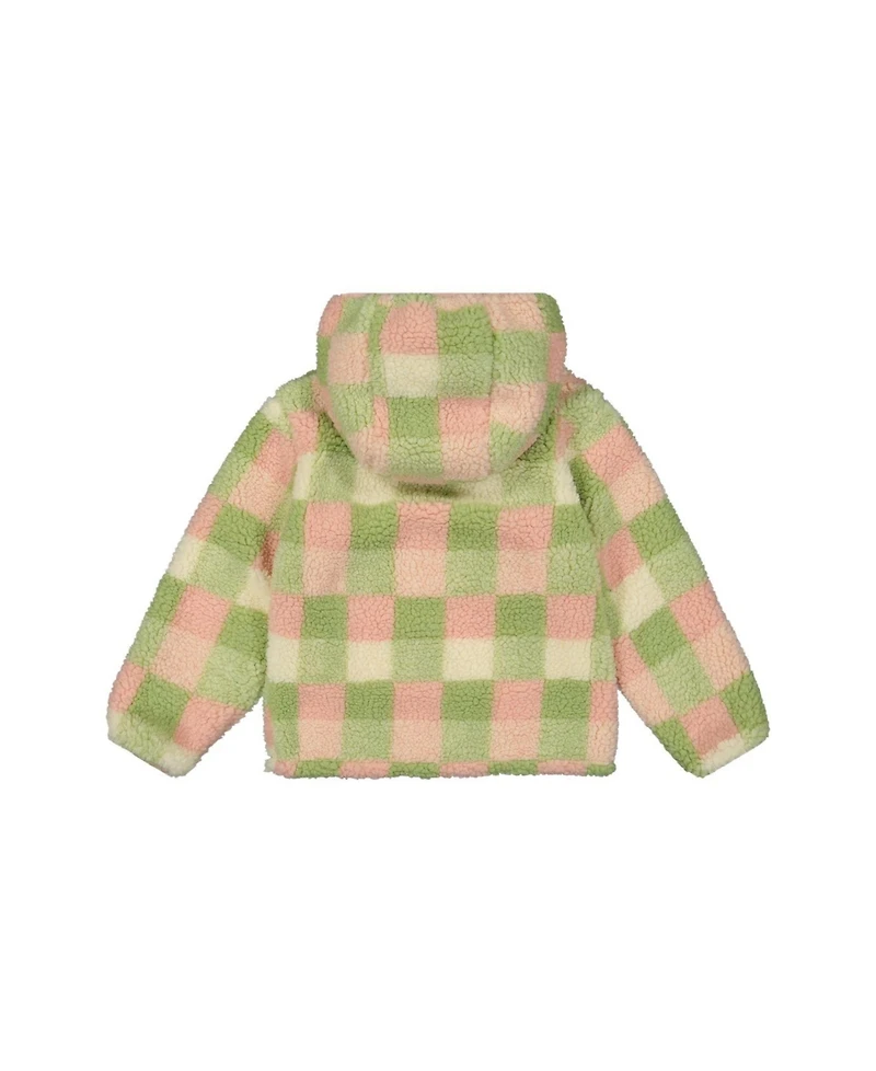 Deux par Deux Baby Girls (12M - 24M) Reversible Mid-Season Jacket