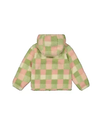 Deux par Deux Baby Girls (12M - 24M) Reversible Mid-Season Jacket