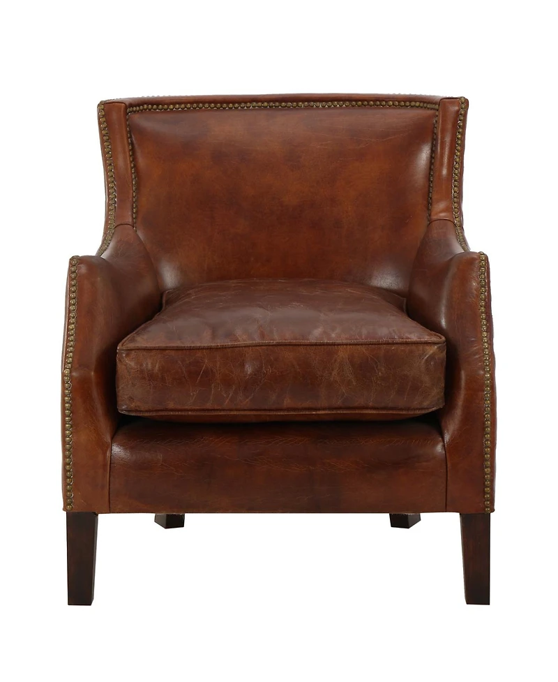 Streamdale Furniture Genuine Leather Single Sofa chair