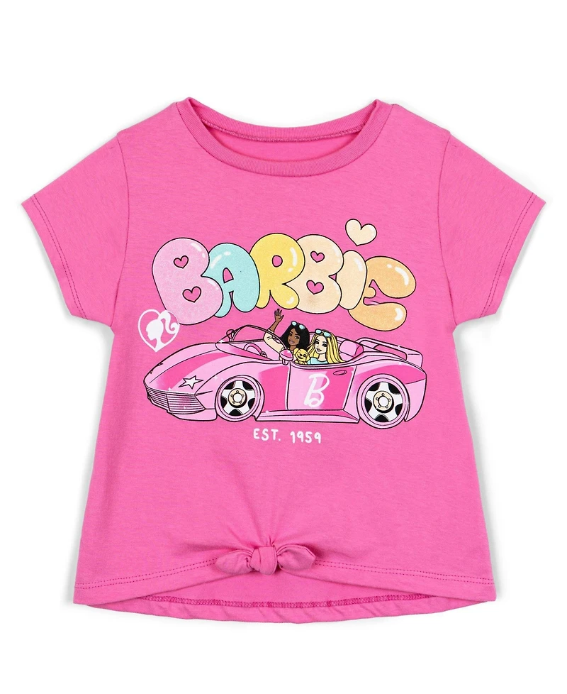 Barbie Little Girls T-Shirt and Leggings Outfit Set