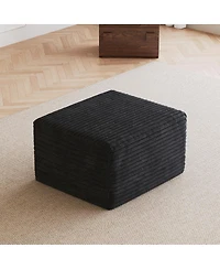 Streamdale Furniture Plush Corduroy Modular Sectional Sofa - No Assembly Required