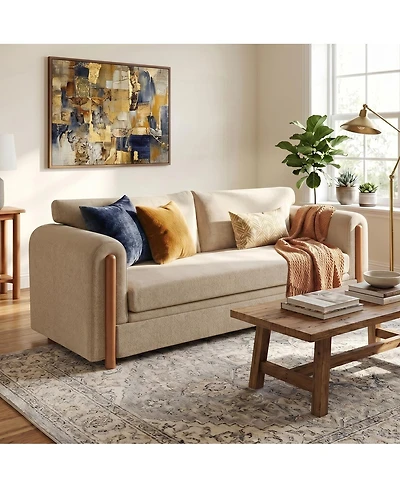 Streamdale Furniture Modern 3-Seater Upholstered Sofa