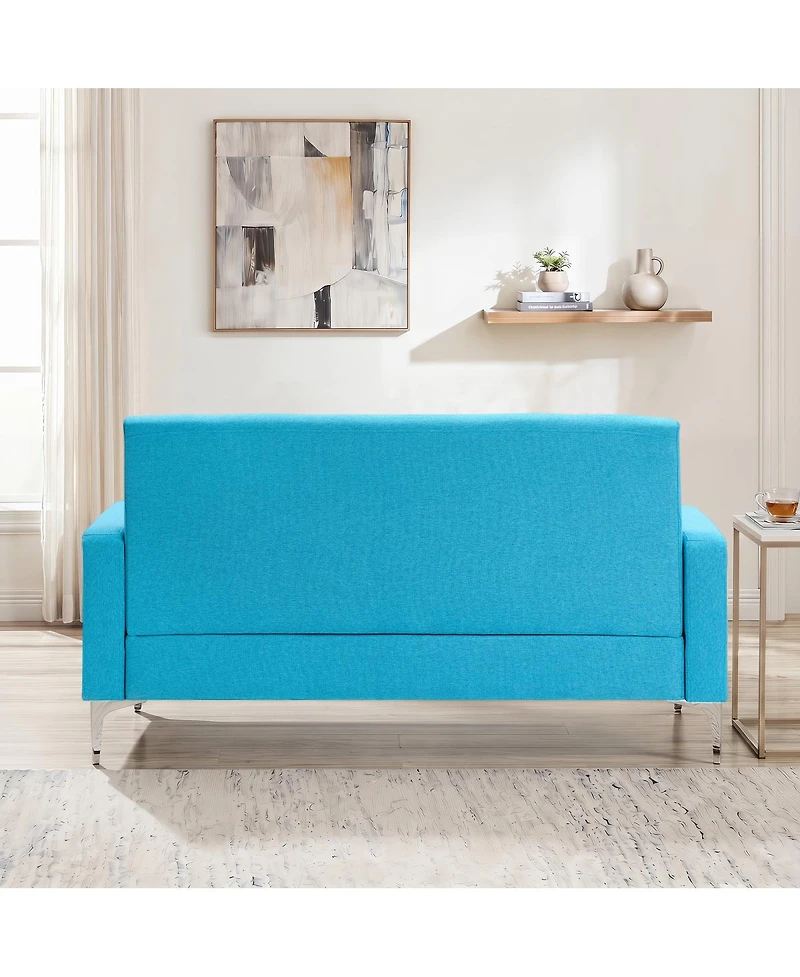 Streamdale Furniture 57" Double Sofa with Storage - Stylish Couch for Living Room