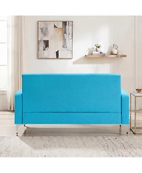 Streamdale Furniture 57" Double Sofa with Storage - Stylish Couch for Living Room