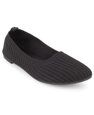 Tahari Women's Clementia Knit Slip-On Flats