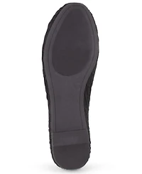 Tahari Women's Cannes Cableknit Slip-On Flats