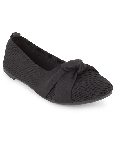 Tahari Women's Lorient Knit Slip-On Flats