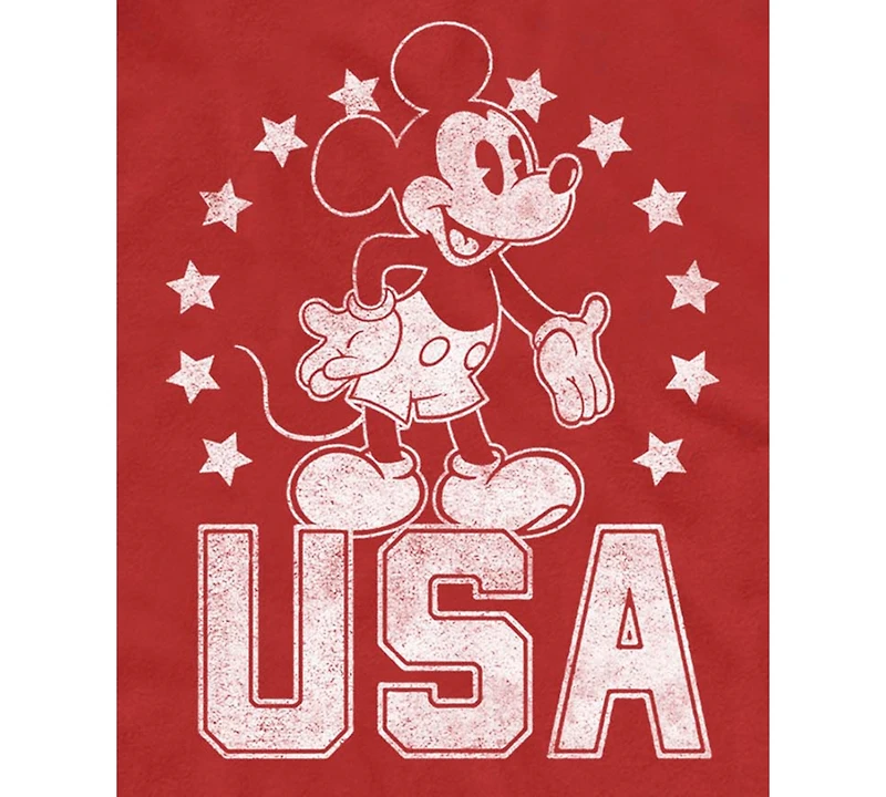 Fifth Sun Men's Usa Mickey Graphic Tank Top
