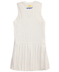 Polo Ralph Lauren Girls' 2T-6X Us Open Sleeveless Sweater Dress