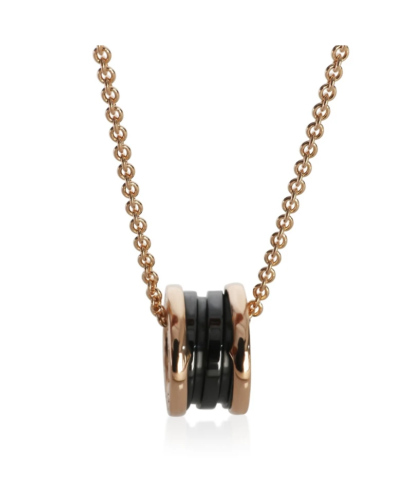 Pre-Owned Bvlgari Rose Gold B.zero1 Necklace