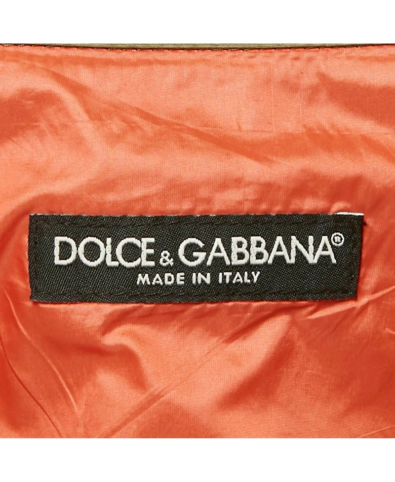Pre-Owned Dolce & Gabbana Men's Cotton Pocket Detail Oversized Shirt