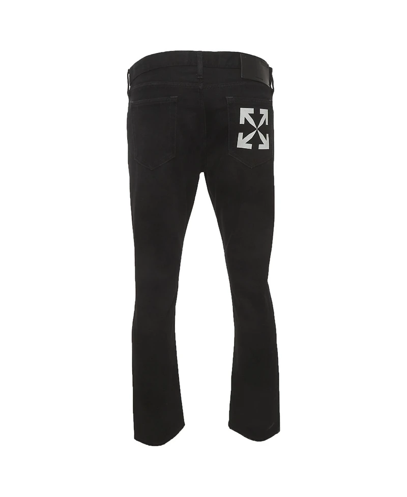 Pre-Owned Off-White Men's Denim Permanent Jeans