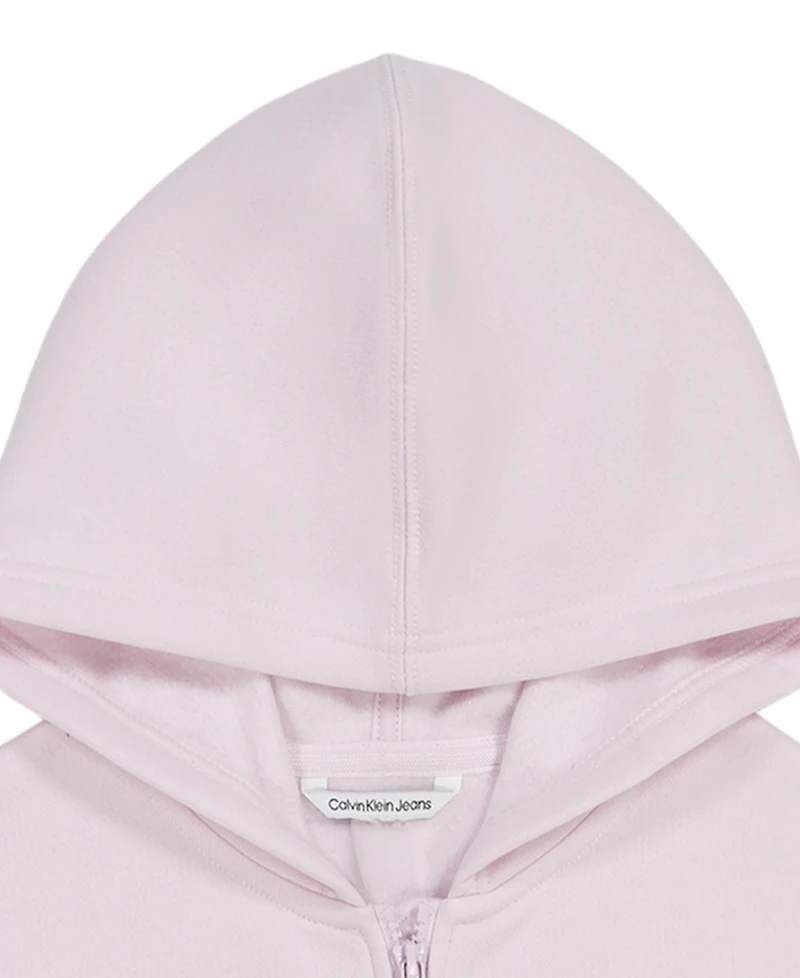 Calvin Klein Girls' 7-16 Long-Sleeve Hoodie