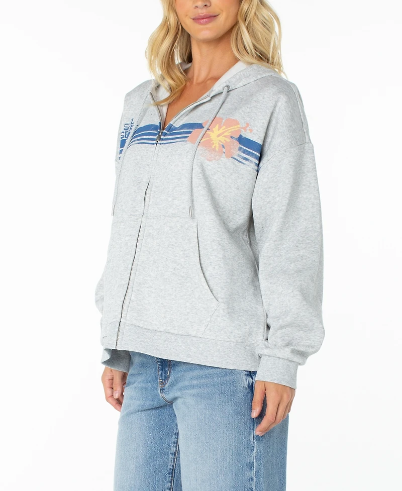 Roxy Women's Sundown Oversized Half-Zip Sweatshirt
