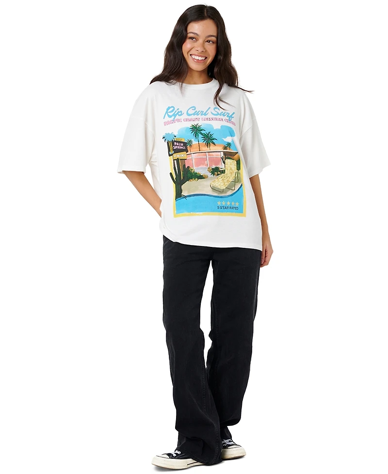Rip Curl Women's 5 Star Heritage Crewneck T-Shirt