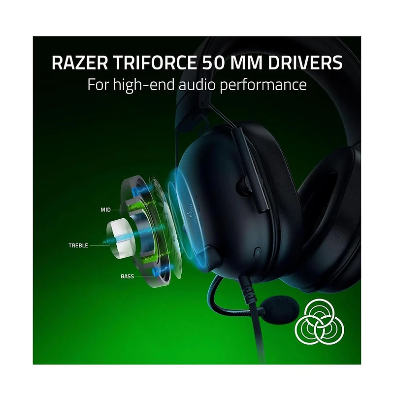 Razer BlackShark V2 X Gaming Headset for Xbox and Pc