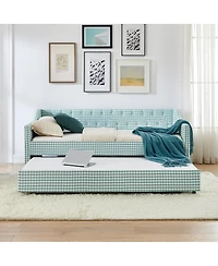 Streamdale Furniture Upholstered Twin Daybed with Trundle