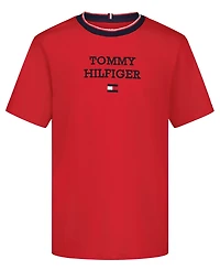 Tommy Hilfiger Boys' 8-20 Classic Lockup Short-Sleeve T-Shirt