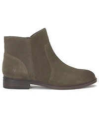 Lucky Brand Women's Suede Round Toe Ankle Booties