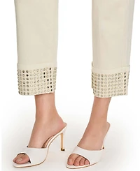 The Noli Shop Women's Ren Cropped Cuff Jean