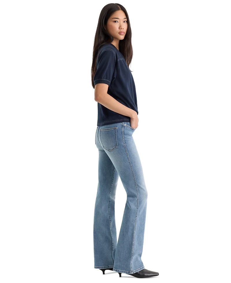 Good American Women's High-Rise Slim Bootcut Jeans
