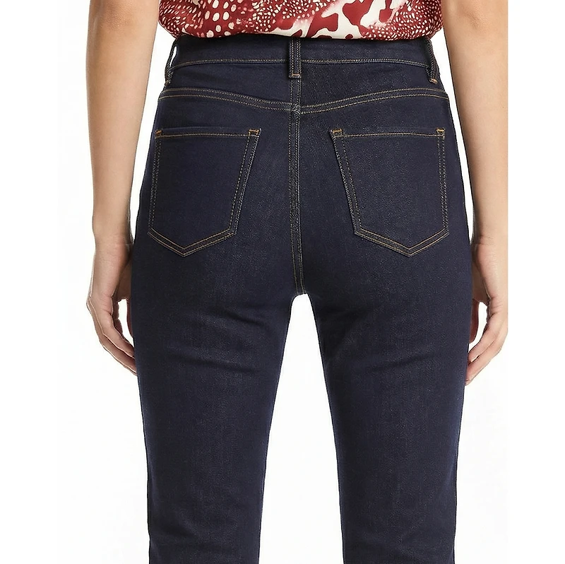 The Noli Shop Women's Classic Veronica Button Jean