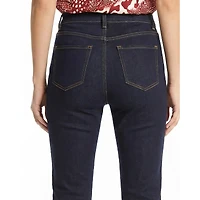 The Noli Shop Women's Classic Veronica Button Jean