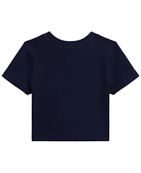 Polo Ralph Lauren Girls' 2T-6X Ribbed Boxy T-Shirt